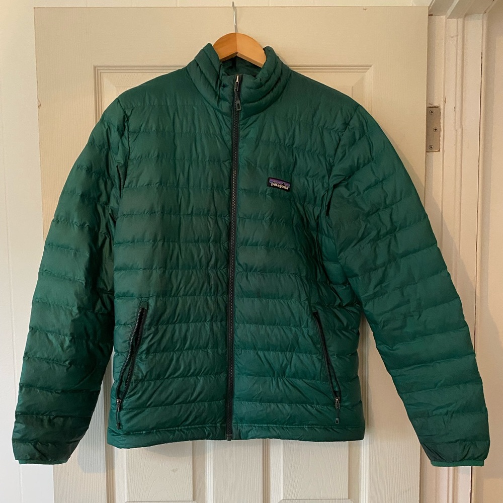 Patagonia Men’s Down Sweater, Green, Medium